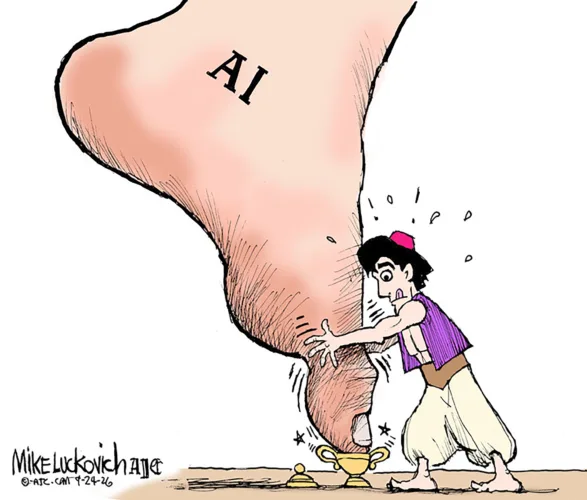 Editorial cartoon for Sept. 25, 2026